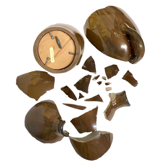 Kintsugi Musical Jug Vase Romeo And Juliet Gold Crack Anniversary Growth Gift - Picture 3 of 14